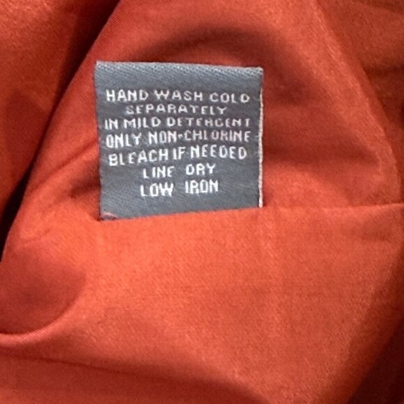 Donna Ricco Cap Sleeve V-Neck Cocktail Sheath Dress Career Burnt Orange Size 10 - Picture 9 of 12